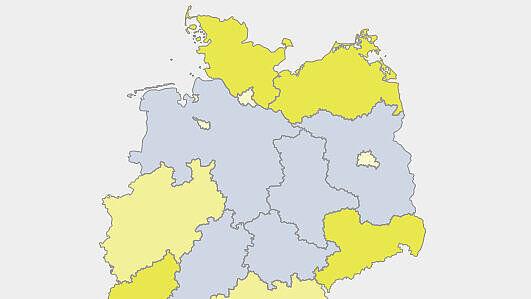 Titelbild Karte Flächenbeitragswerte