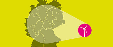 Titelbild für Status des Windenergieausbaus an Land in Deutschland
