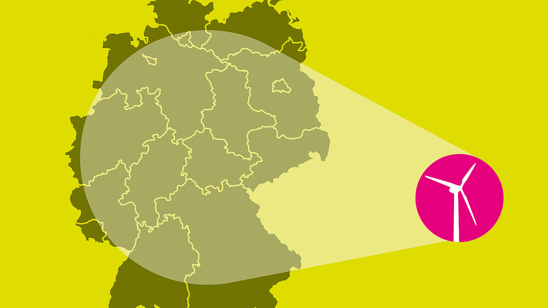 Titelbild für Status des Windenergieausbaus an Land in Deutschland