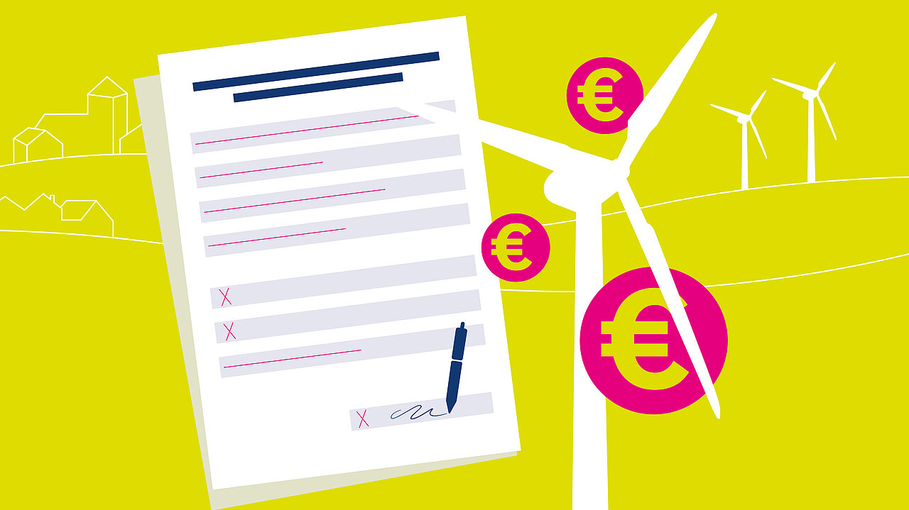 Mustervertrag Finanzielle Teilhabe von Kommunen an Windenergieanlagen T